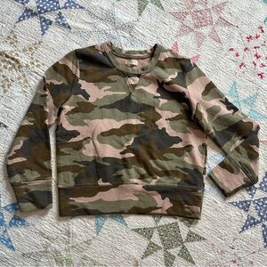 Women’s Mile(s) by Madewell Camouflage Sweatshirt Sz M